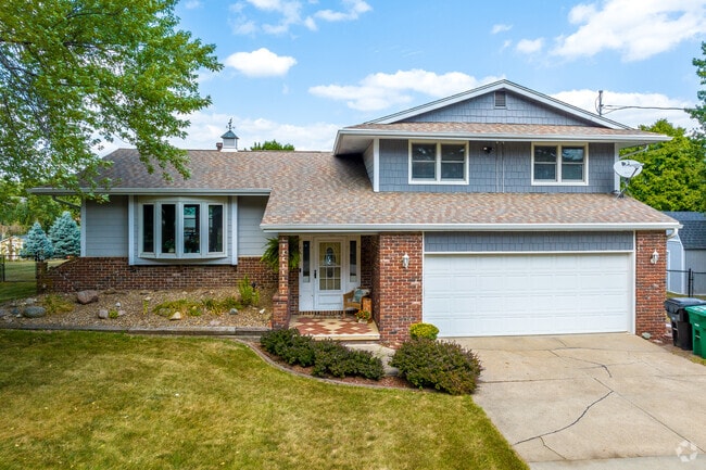 Several split-level homes can be found on the neighborhood streets of Southwest Johnston.