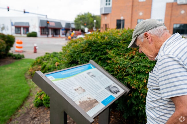 Downtown Olde Hampton is full of history that is well documented and put on display.