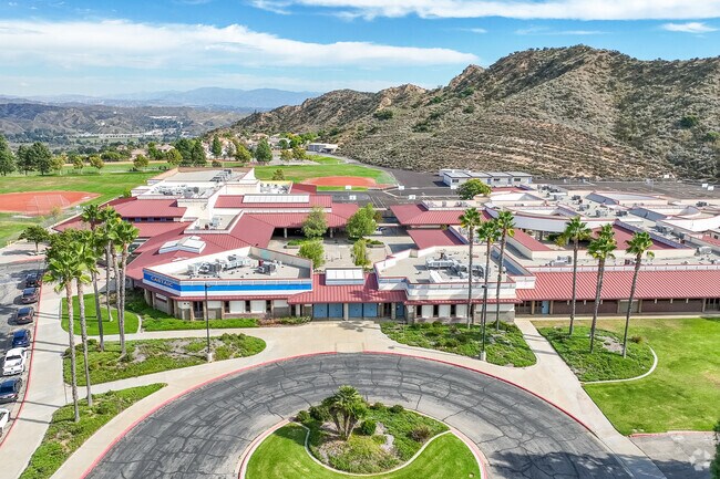 Castaic Middle School serves Val Verde kids.