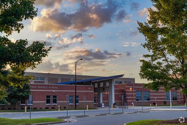 Here's McClintock Middle School in the East Forest neighborhood near Providence Park.