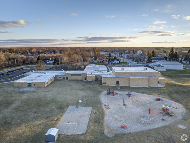 Morrice Area Elementary School, Aerial-2