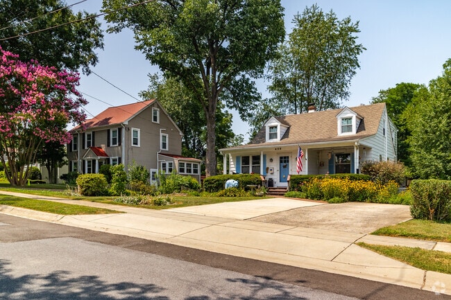 You'll find a few cape cod and colonial style homes scatter throughout Croydon Park.