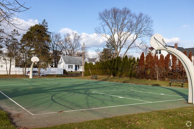 There is a full basketball court in Elberon's Van Court Park.