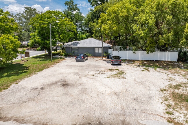 Esther's School has a good sized parking lot.