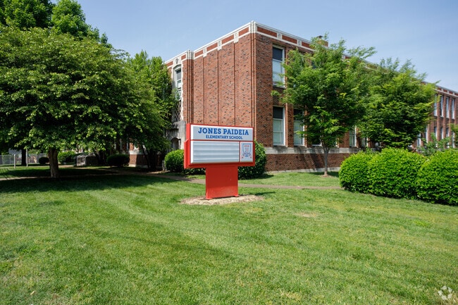 Jones Paideia Elementary Magnet School enrolls over 200 students in Nashville.