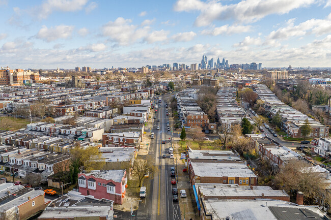 Baltimore Ave runs from Faith Connection Christian Academy to Center City Philadelphia.