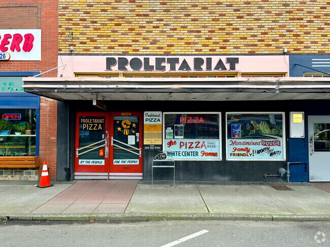 Proletariat Pizza on 16th Ave SW.