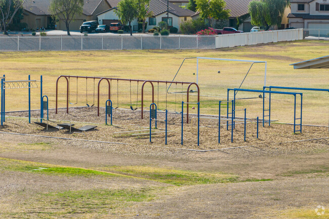 Playtime adventures at the playground of Western Peaks Elementary School in Surprise.