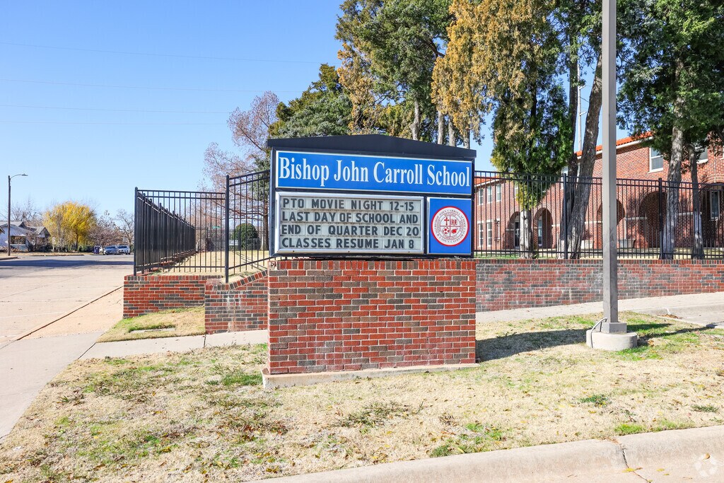 Bishop John Carroll School is a private Catholic school in Oklahoma City.