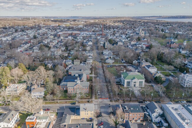 Divided by a town street, the Colt-Andrews School in Bristol was two separate schools.