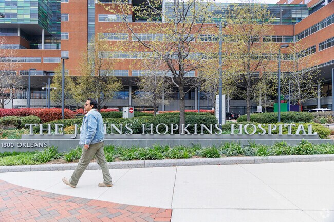 Washington Hill is home to Johns Hopkins Hospital and various other medical residencies.