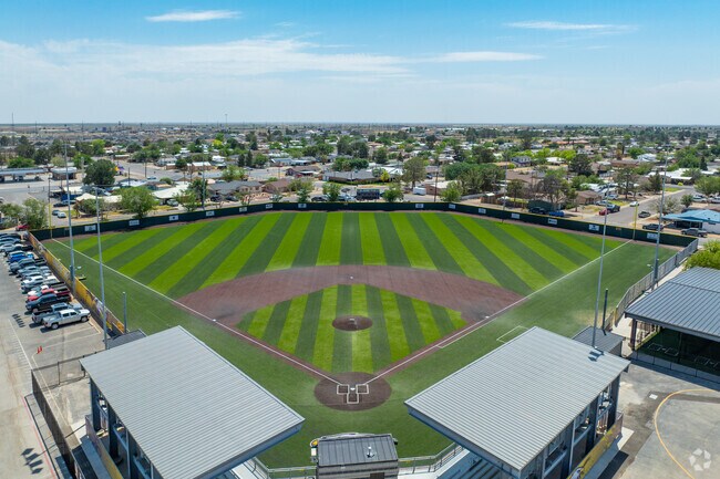 Uncover the joy of school and sport at Pecos High School.