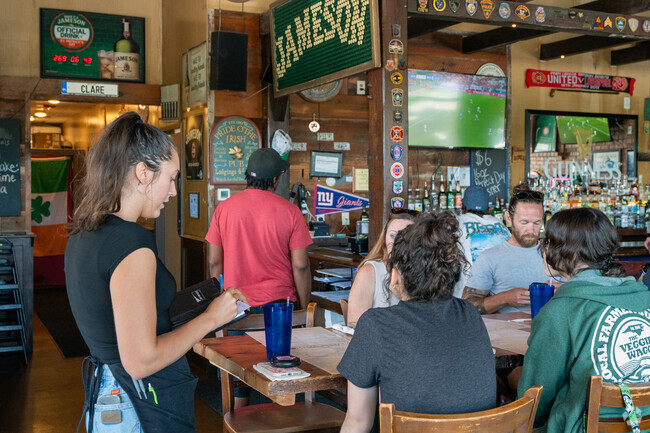 Enjoy friendly service at the Celtic Monkey in the Woods Edge neighborhood.
