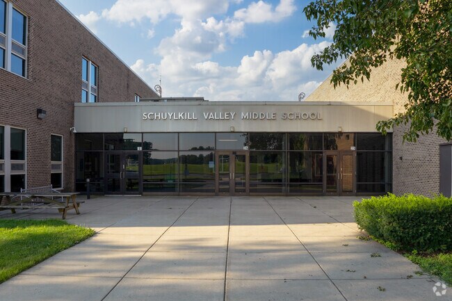 Schuylkill Valley Middle School is highly achieving and provides a great space for students.