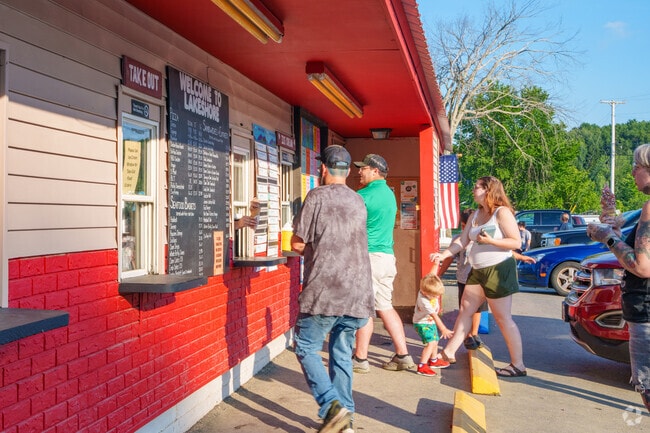 Those who live in Dexter always look forward to their ice cream from the Lakeshore Restaurant.