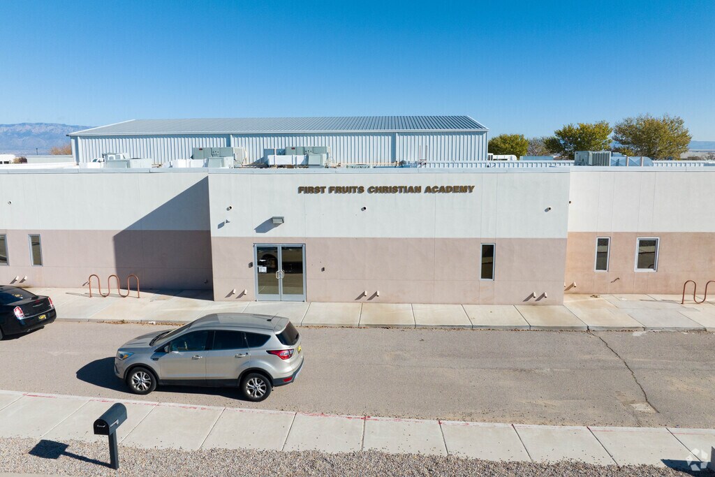 First fruits Christian Academy front entrance.