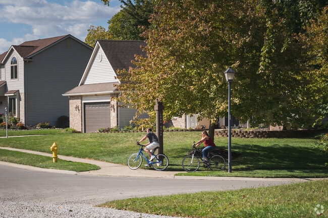 Bikers, hikers and runners are found all throughout the streets of Kensington Downs.