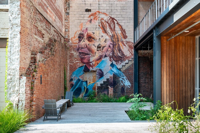 Dr. Valda Harris, a legend in the Civil Rights Movement can be seen in Downtown Montgomery.