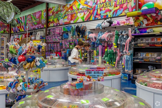 For a delicious treat, head to Sweet Life Candy Shop at Carolina Beach.