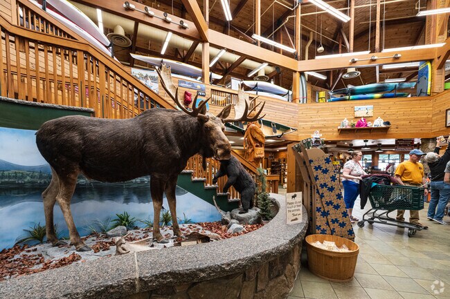 Kittery Trading Post attracts people from all over due to it's location and variety of products.