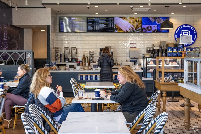 Livingston locals love to meet and chat over a coffee and a pastry at Paris Baguette.