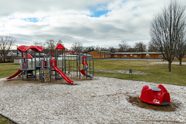Main playground at Eureka Heights Elementary School.