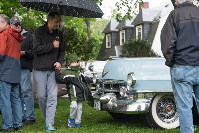 Larz Anderson Lawn Events is often visited by families to teach the young ones about the past.