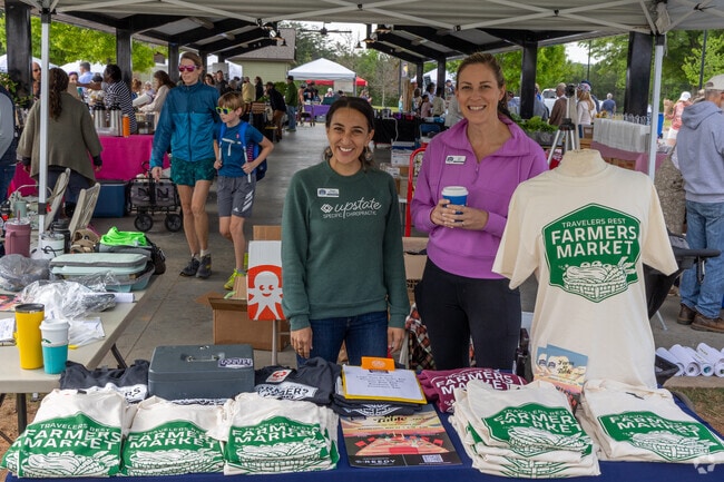 Travelers Rest Farmers Market offers shirts to show your local support.