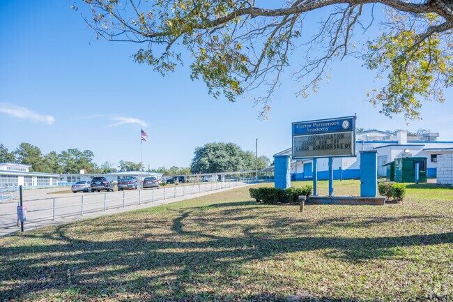 Carter Parramore Academy - Signage and Front