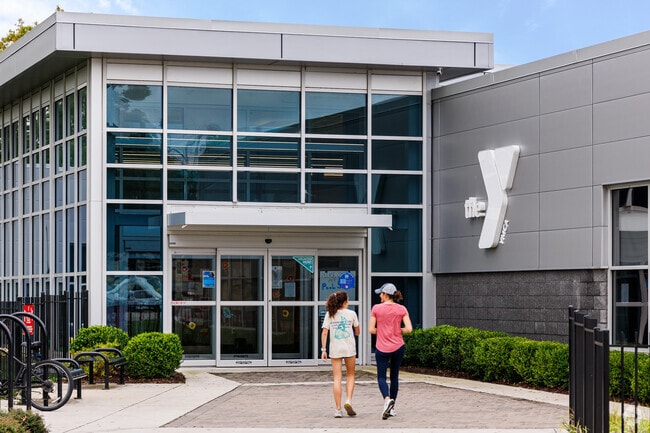 The local YMCA is located just across the street from John Marshall High School.