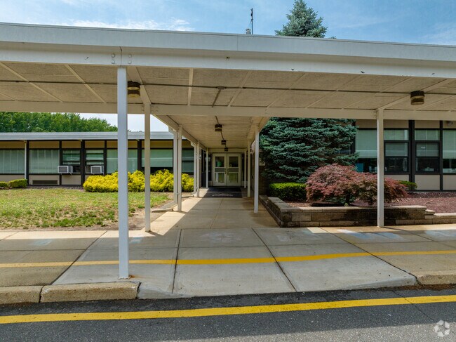 Pine Brook Elementary entrance.