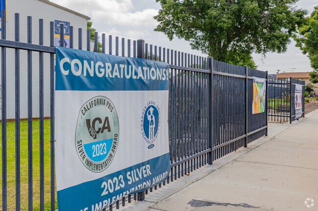 Wakeham Elementary School was awarded the Silver Implementation Award.