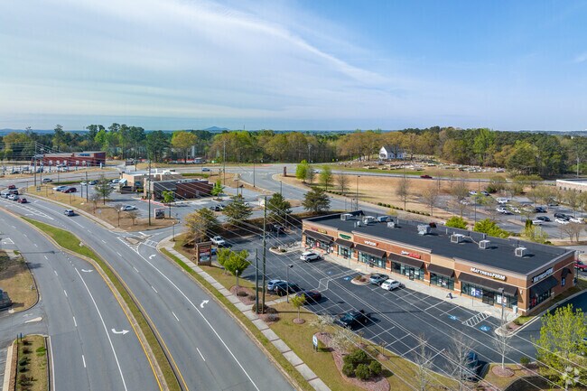 Holly Springs is an updated community with a small-town atmosphere.