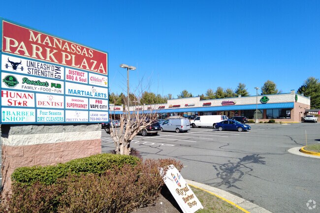 Manassas Park Plaza has local shops for exploring in Bloom Crossing Manassas Park, VA.