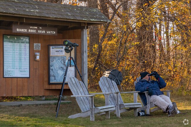 Spend the afternoon relaxing and viewing some of the beautiful birds at the Greenwich Audubon.