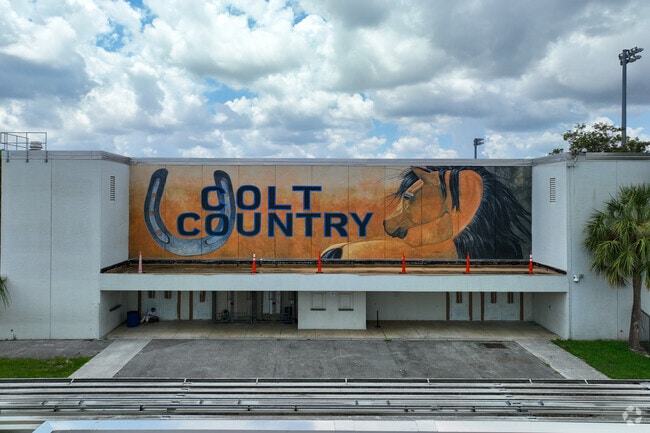 Coral Springs High School provides extracurricular activities.