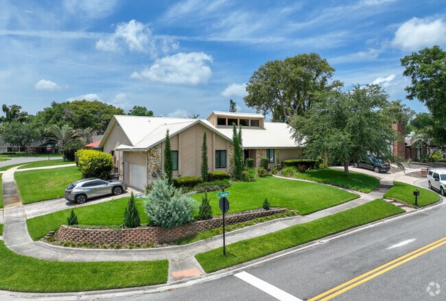 This beautiful corner home is in the Spring Valley community on Wymore Road.