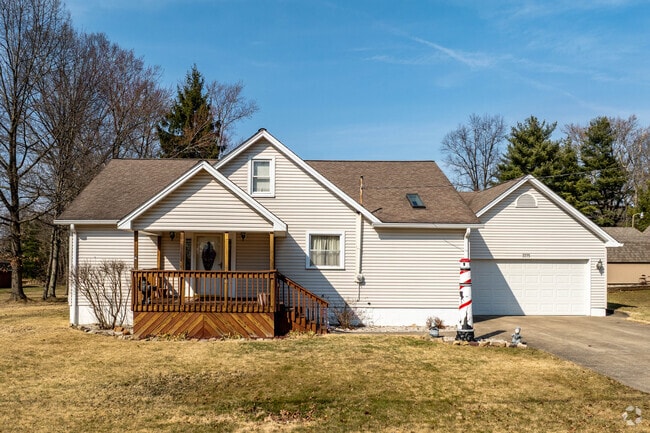 A well-maintained Cape Cod-style home in the Hilltop neighborhood.