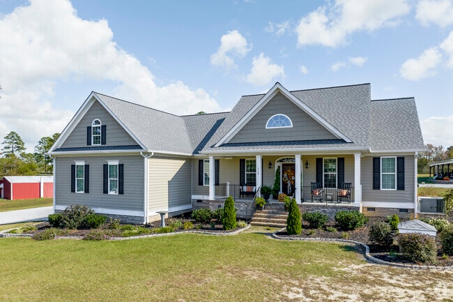 A newly constructed home in Meadow.