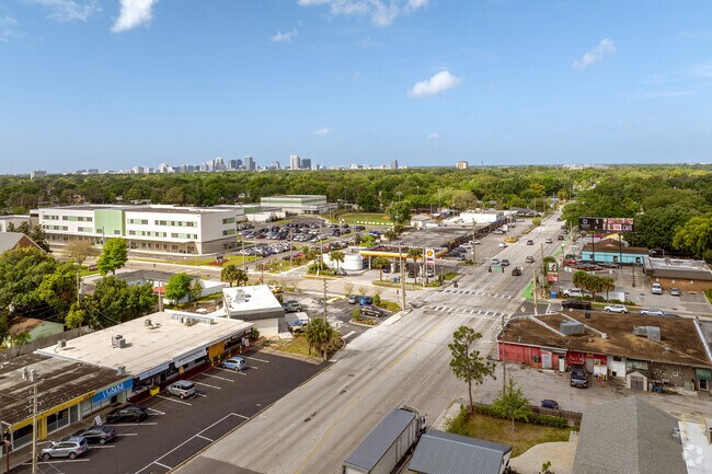 Corinne Drive traverses Audubon Park, minutes from Downtown Orlando.