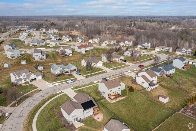 Alpine Township has several large home communities on its southern edge, closer to the city.