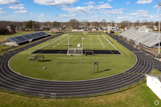 Harry S Truman High School Football Field and Track in Levittown.