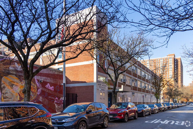 P.S. 92 Mary Mcleod Bethune is located on West 134th Street.