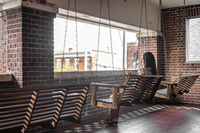 Relax on a swing in Ashburton.