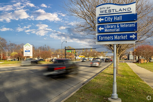Central City Parkway is a main artery of Westland leading to many of the city's amenities.
