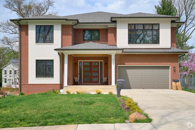 Example of modern architecture in Rockville, MD