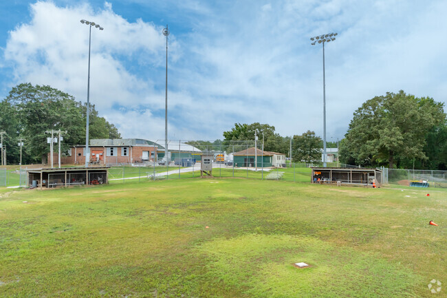 H.W. Byers High in Holly Springs has a lighted baseball field.