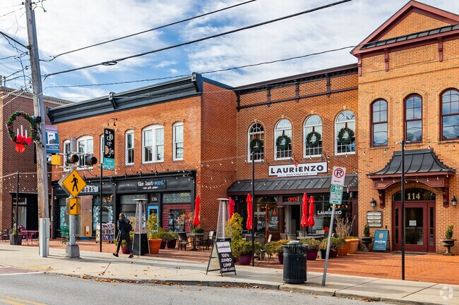 Meet friends for a drink or to window shop in Downtown Mt. Airy.