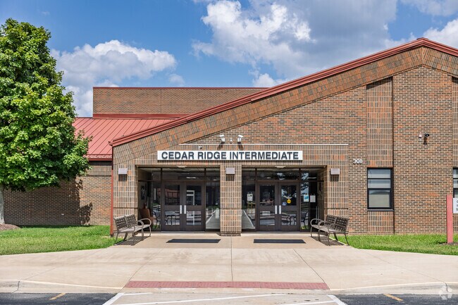 Cedar Ridge Intermediate School has an average enrollment of around 500 students.
