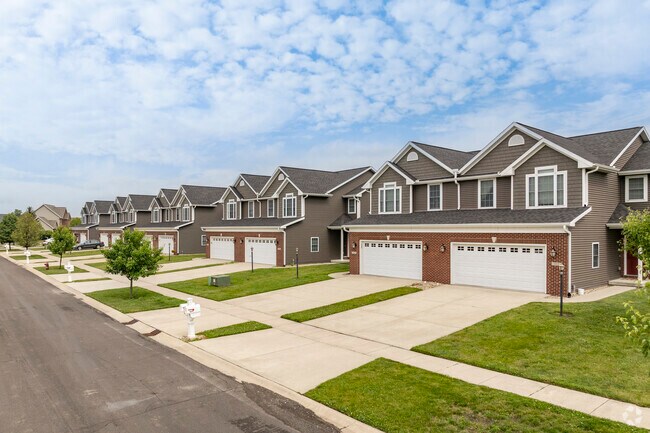New subdivisions in Mahomet are safe for walking with large parkways and paved sidewalks.